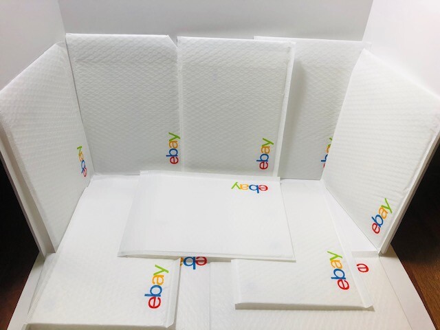 eBay Branded Shipping Supplies Padded Airjacket Bubble Envelopes 8.5″x 11.25″