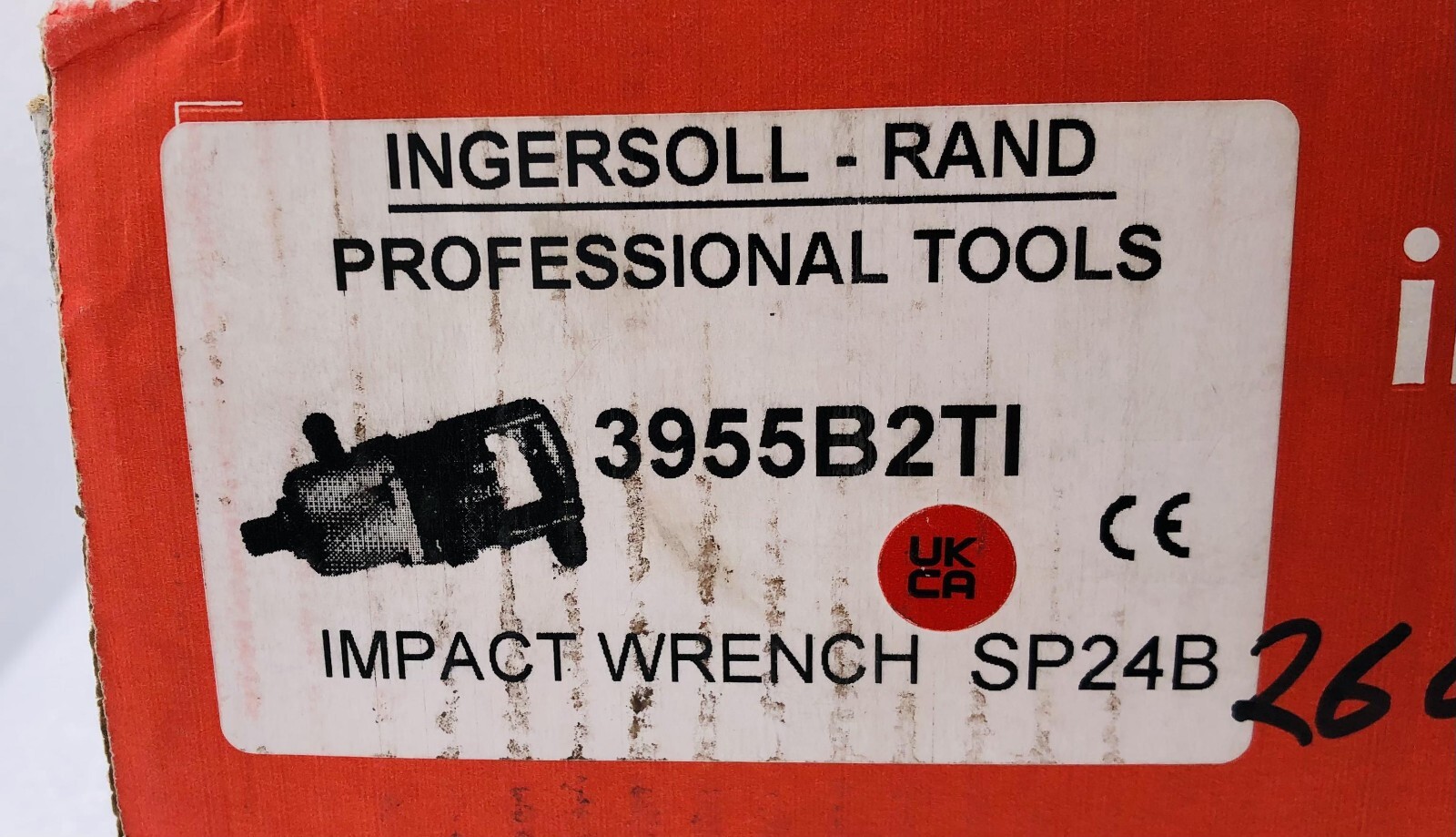 Ingersoll Rand 3955B2TI Titanium Pneumatic Air Heavy Duty Impact Wrench 1-1/2″