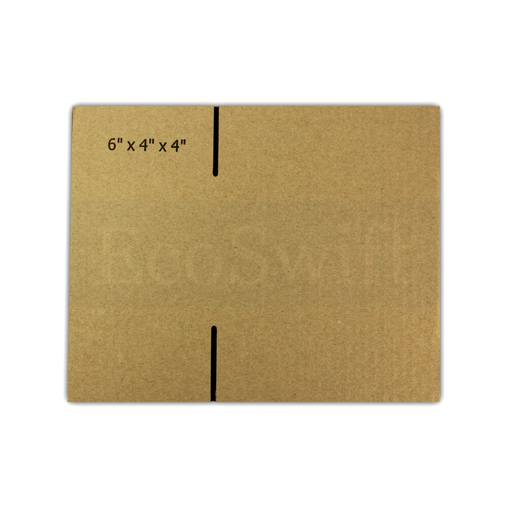 1-200 6x4x4 “EcoSwift” Cardboard Packing Mailing Shipping Corrugated Box Cartons