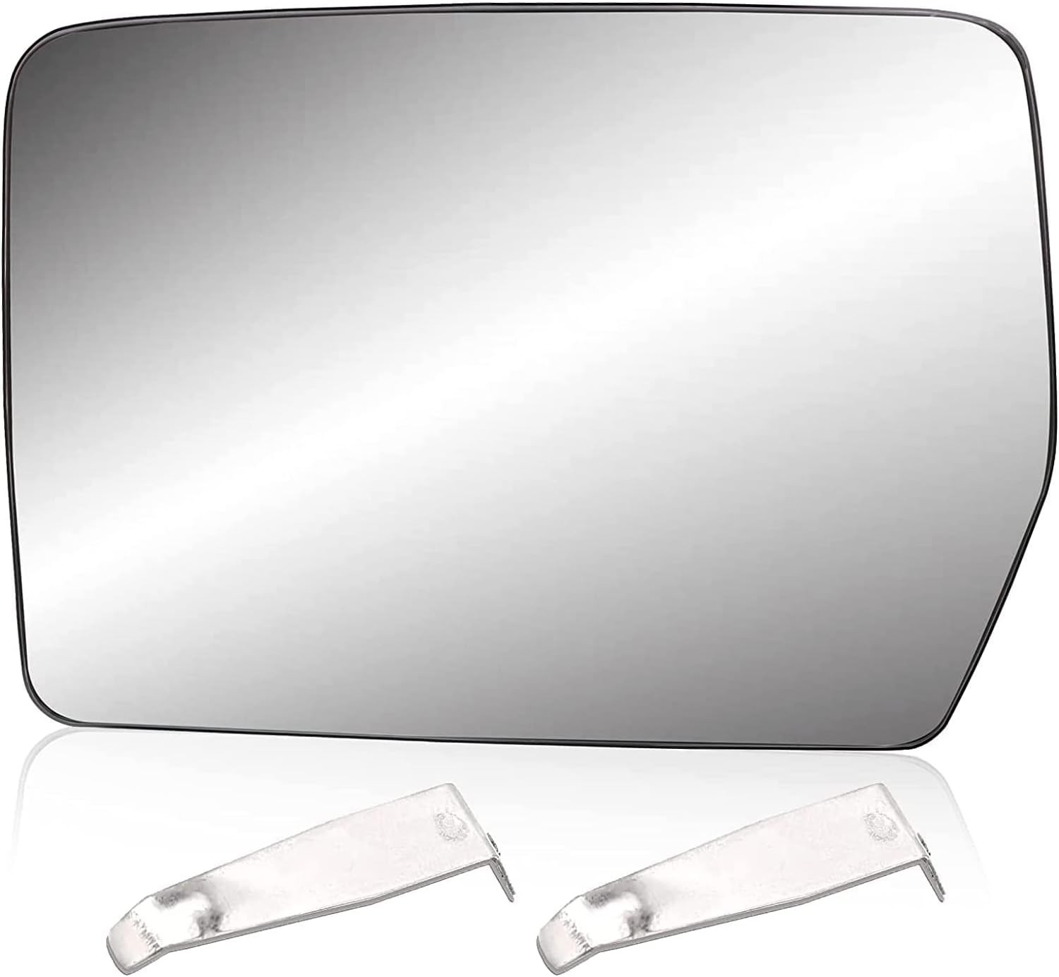 Driver Left Side Heated Mirror Glass Compatible with 2004-2014 Ford F150 – Exte