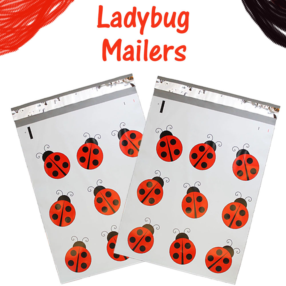 10×13 Poly Mailers Designer FUN Self Adhesive Shipping Bags 50,100, 200 Assorted