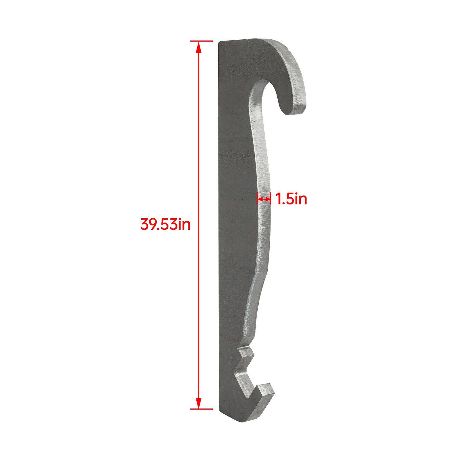 2pcs Steel Quick Attach Bracket 1-1/2″ For Cat Fusion Coupler Loader mounts