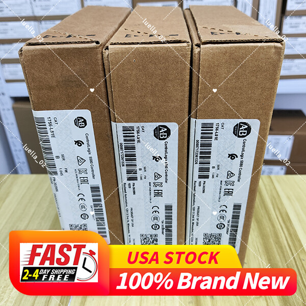 Allen Bradley 1756-L81E ControlLogix 5580 Controller New Sealed Free Shipping