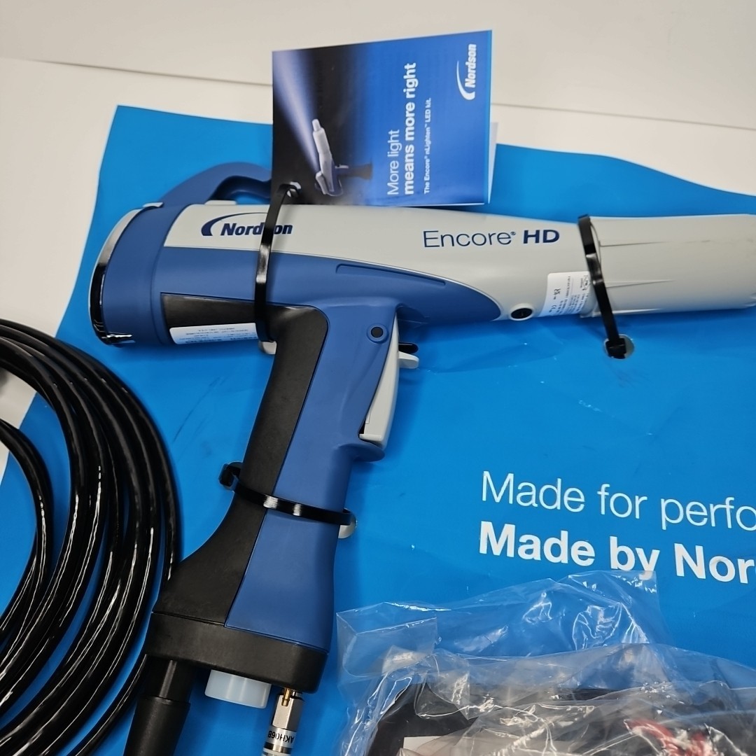 New Nordson 1603160 Encore HD Powder Paint Spray Gun Assembly Hose Pistol Grip