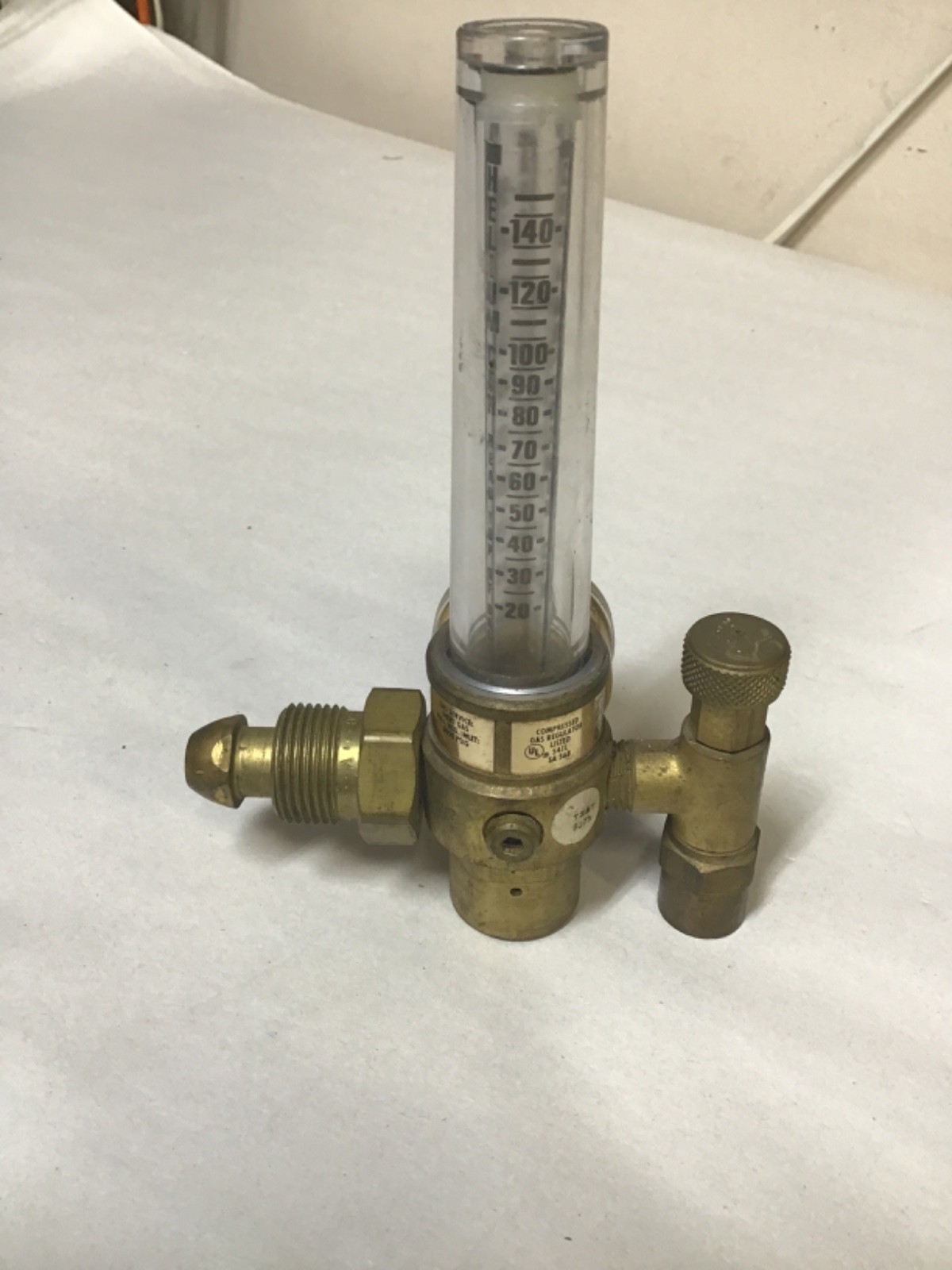 VICTOR 1425-580 Regulator Flowmeter Argon
