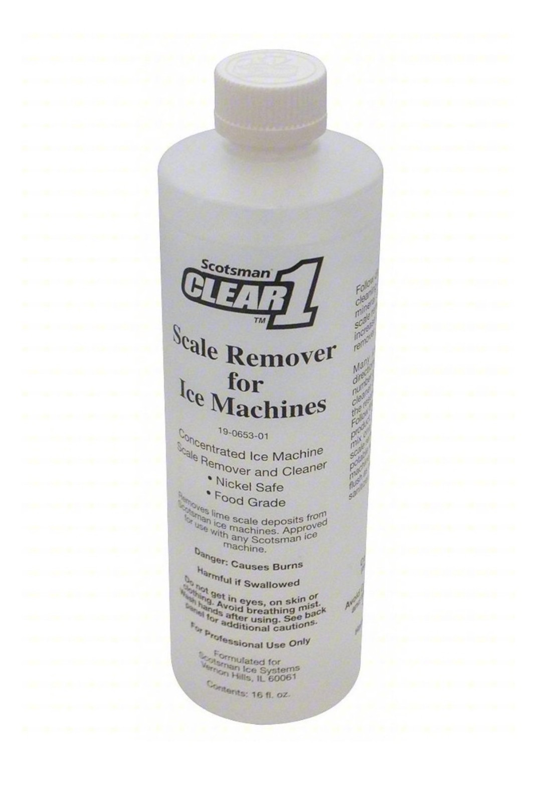 Scotsman 19-0653-01 Clear1 Cleaner 16oz