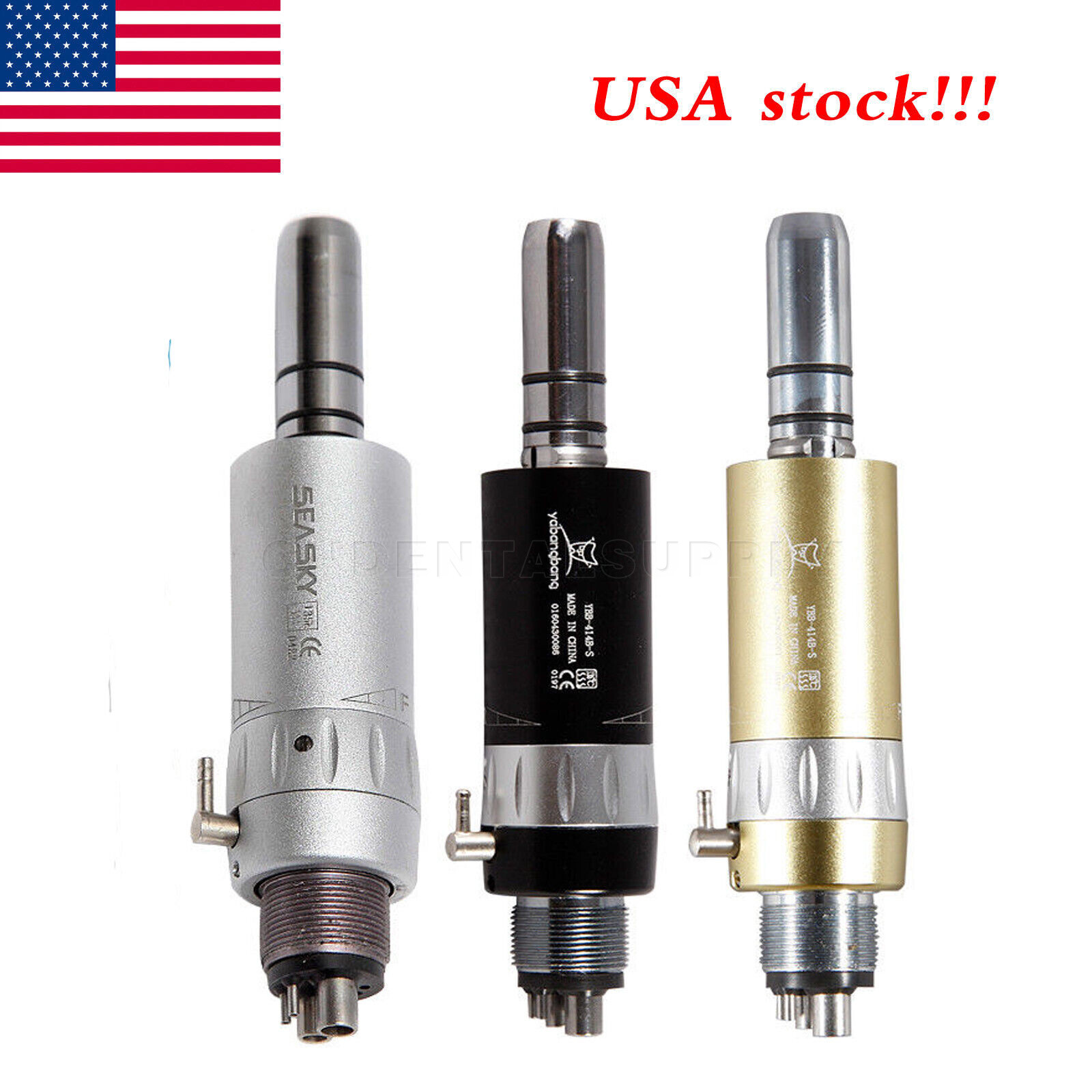 NSK Style Dental Low Slow Speed Air Motor Handpiece 2/4 Hole E-type 5 Models