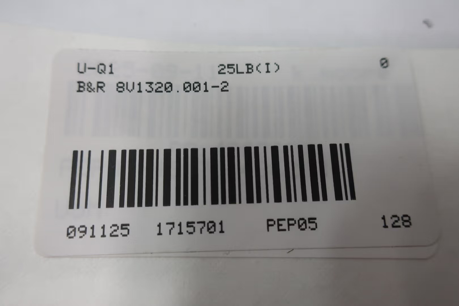 B&r 8V1320.001-2 Servo Drive 30kva 400-480v-ac 0-500hz 0-480v-ac