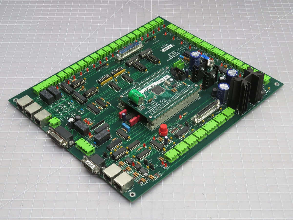 GRAFISK MASKINFABRIK E302652 AVR XRN 1_06 DC CONTROL BOARD AND CPU T208635
