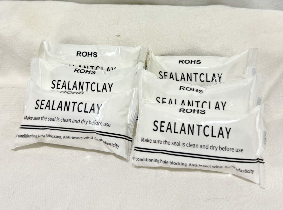 ROhS Sealant Clay Hole Blocking, Anti-insects With Good Plasticity (Lot Of 6)