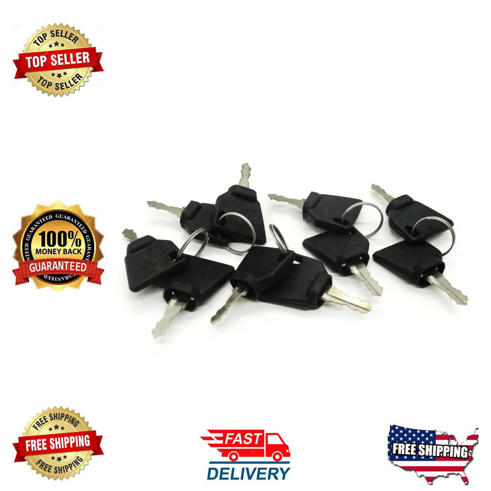 701/45501- JCB BACKHOE TELEHANDLER FORKLIFT – IGNITION KEYS, 10 PCS.