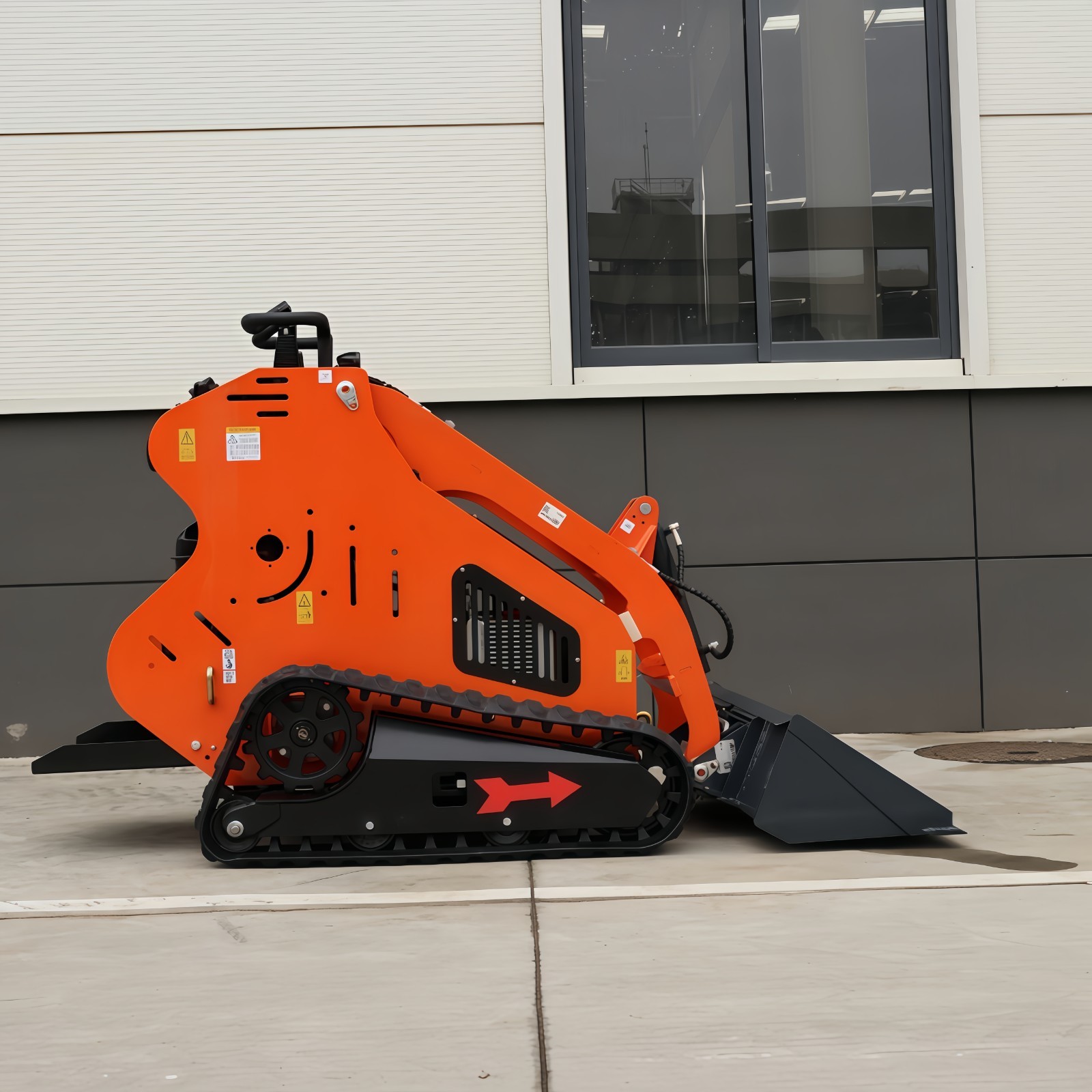 Mini Skid Steer Loader 13.5HP Hydraulic Tracked Loader with B&S Gas Engine EPA