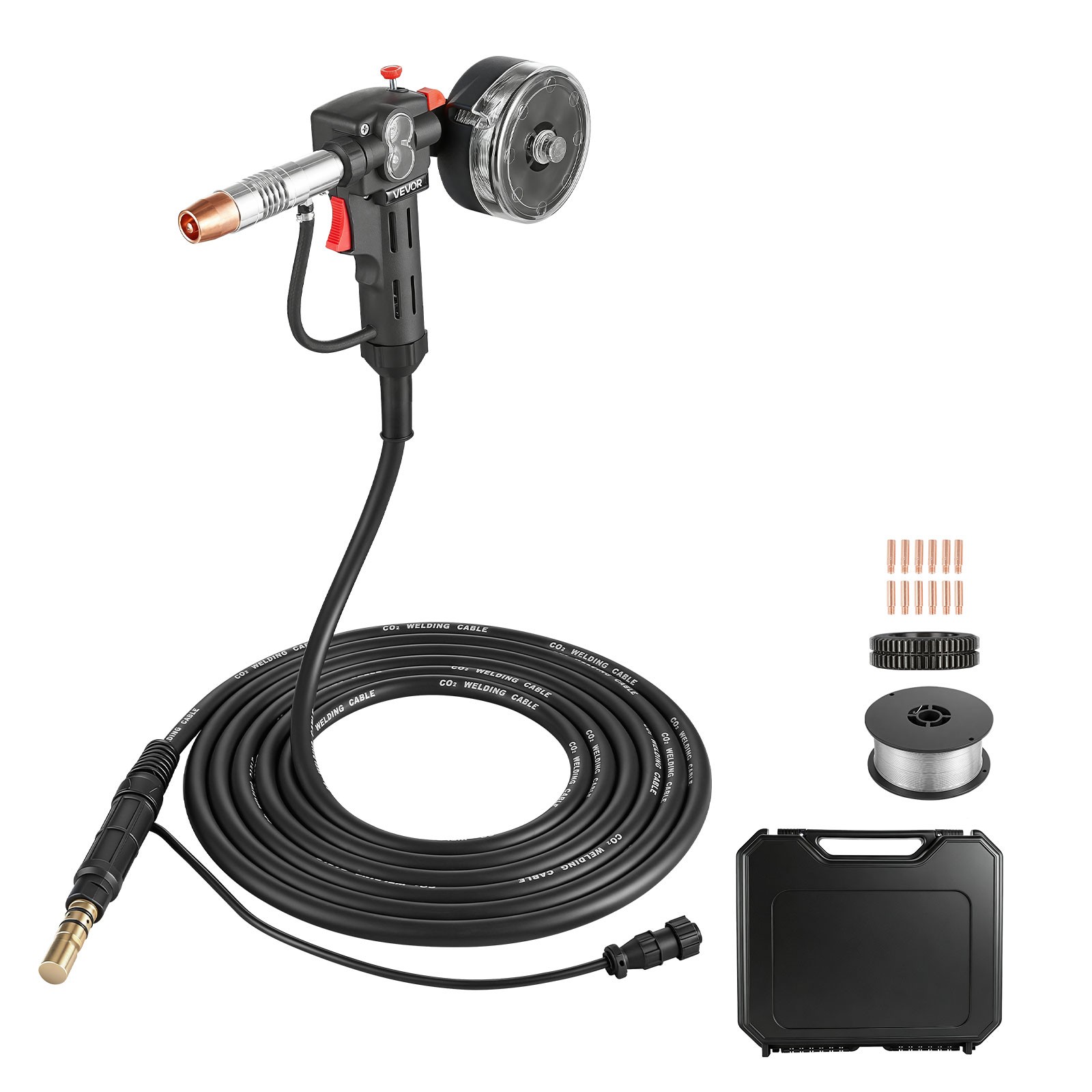 VEVOR 150Amp Spool Gun with 20FT Cable Replacement for Spoolmate 150 Welding Gun