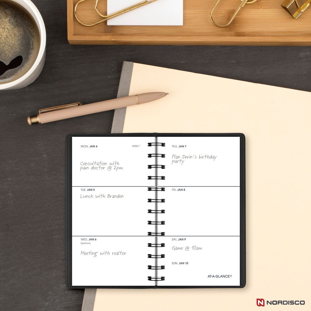 2026 At-A-Glance 70-035-05 Weekly Pocket Planner, 2-1/2 x 4-1/2″