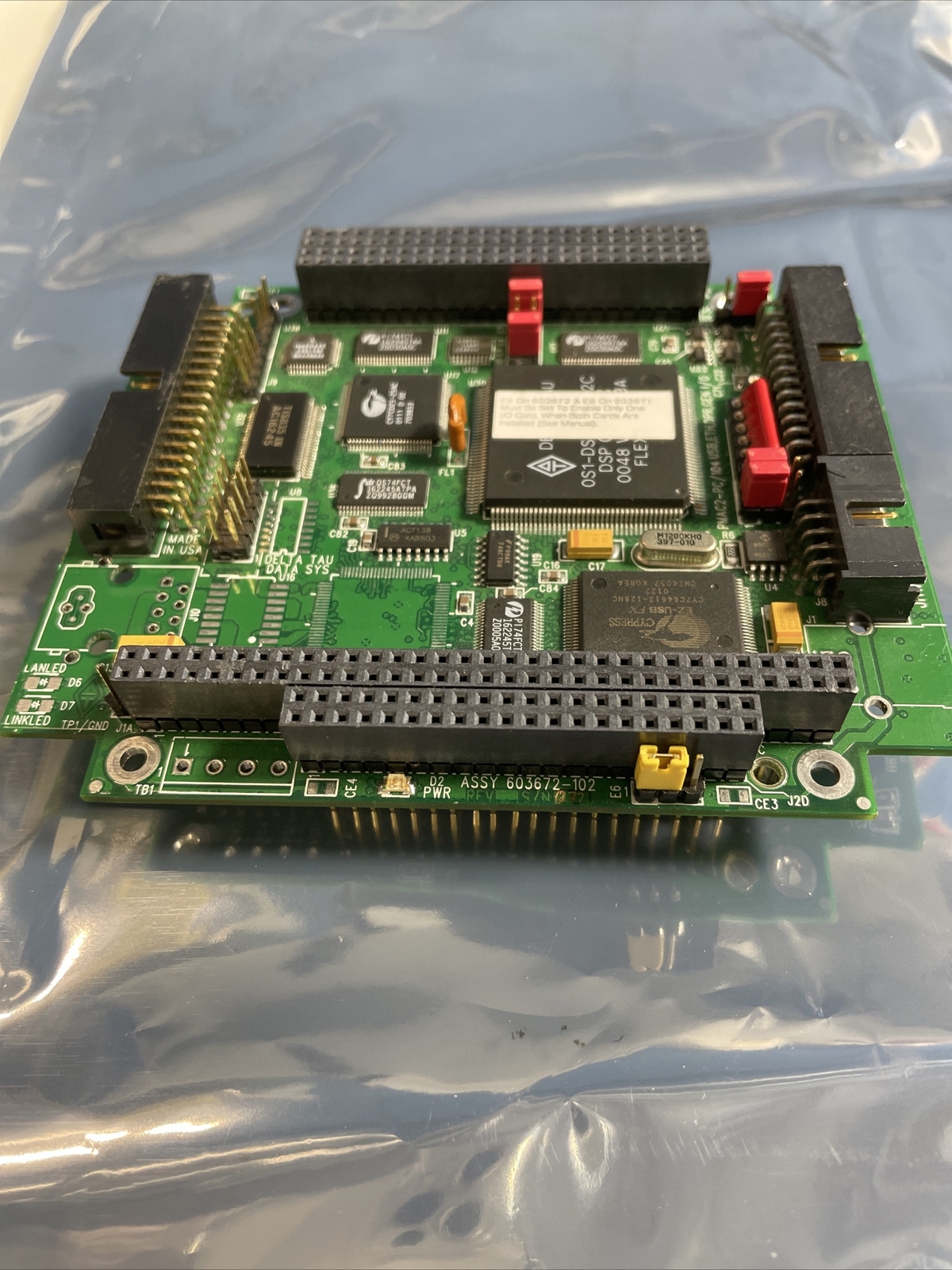 Delta Tau PMAC2-PC/104 USB ETH DPR GEN I/O 603672-102 Multi-Axis Controller
