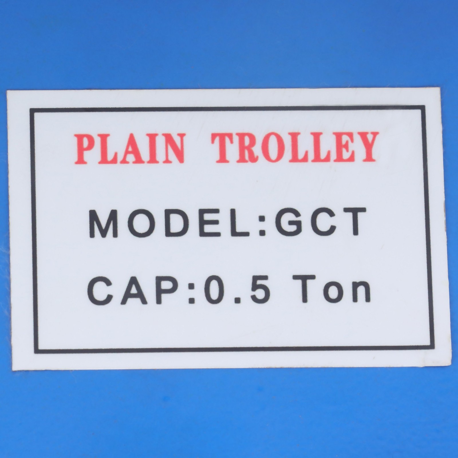 Alloy Steel I-Beam Trolley 1100lb/0.5t Double Wheel I-Beam Flange Width 55-135mm