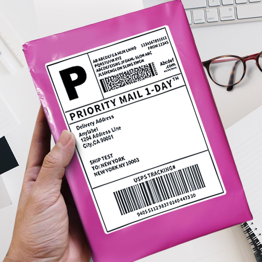 Poly Mailers Shipping Bags – 6×9 7.5×10.5 9×12 10×13 12×15.5 14.5×19 19×24 24×24