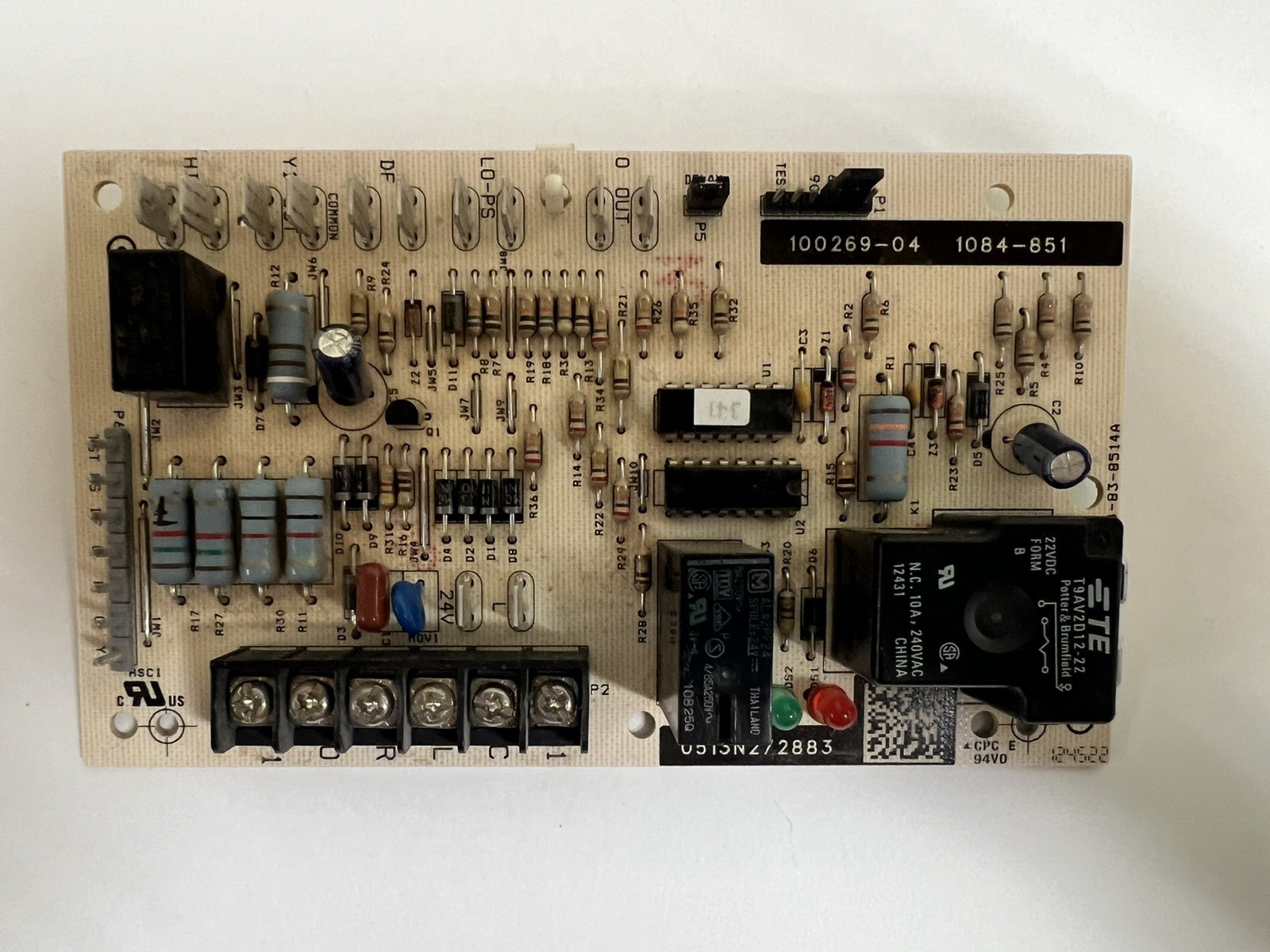 Lennox Honeywell Furnace Control Board 100269-04 1084-851 / 1084-83-8514A