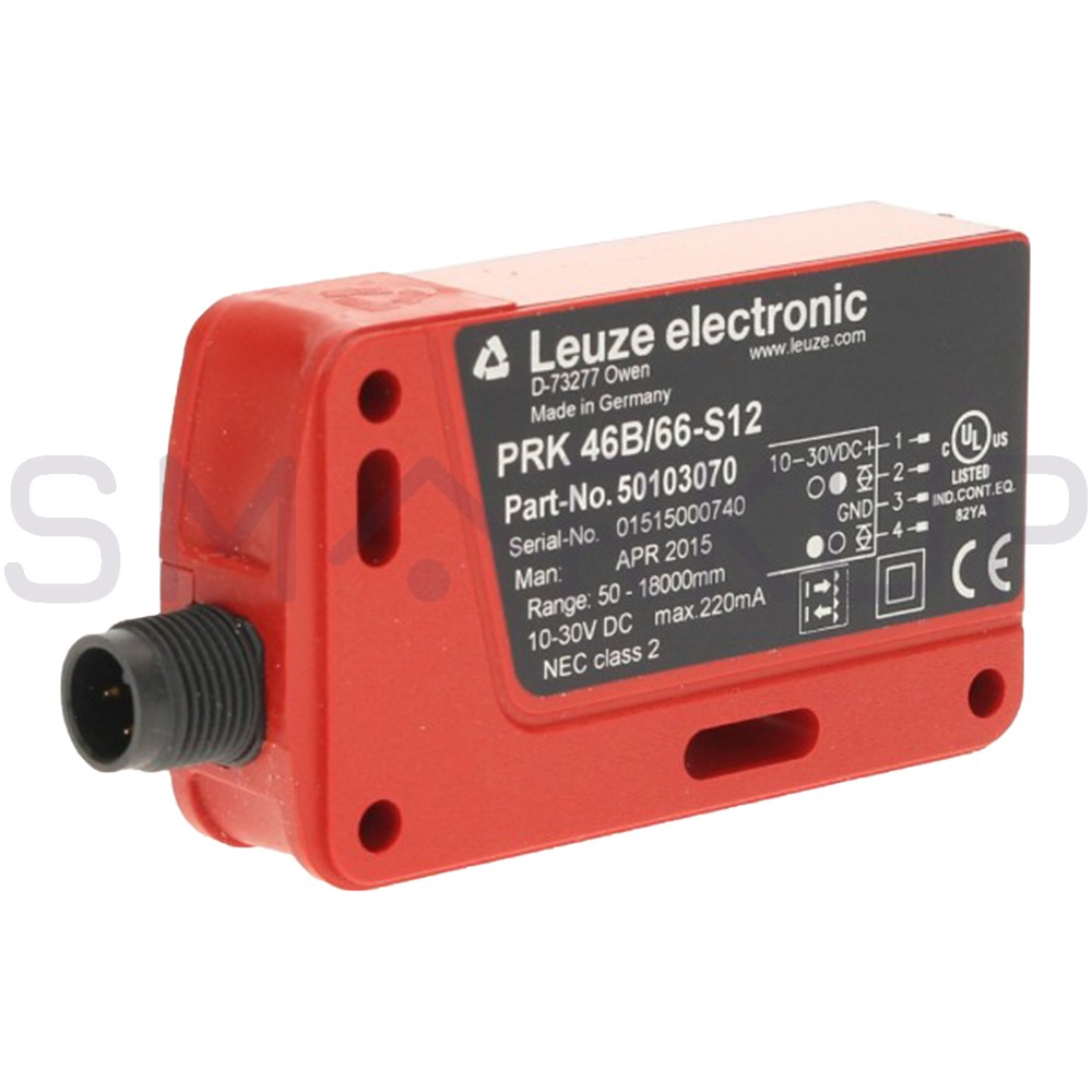 New In Box LEUZE PRK 46B / 66-S12 50103070 Sensors