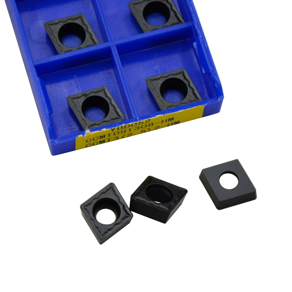 10pcs(1pack) CCMT09T308-HM YBD052 CCMT3(2.5)2-HM Carbide Inserts