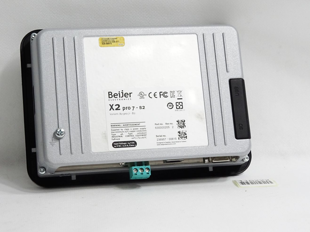 Beijer Electronics X2pro7-B2 HMI Panel