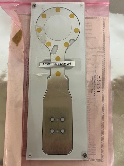 ASYST WAFER END EFFECTOR ARM SPATULA, P/N 04220-001, NEW
