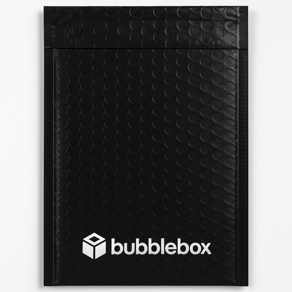 Black Padded Poly Mailers 6.5×10 #0 Waterproof Self Seal Shipping Bags Bulk Pack