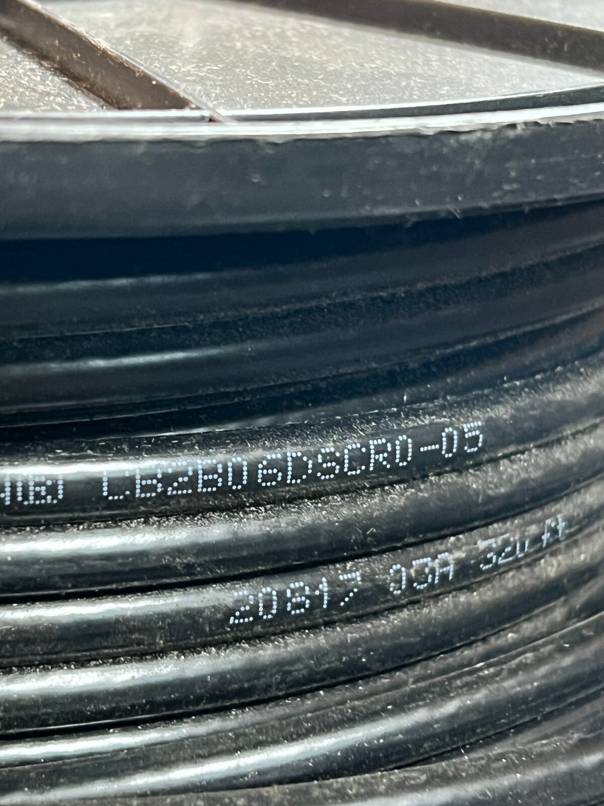 Perfect Vision Dual Coaxial Cable Black Solid Copper CB2B06DSCR0-05 700FT 18AWG
