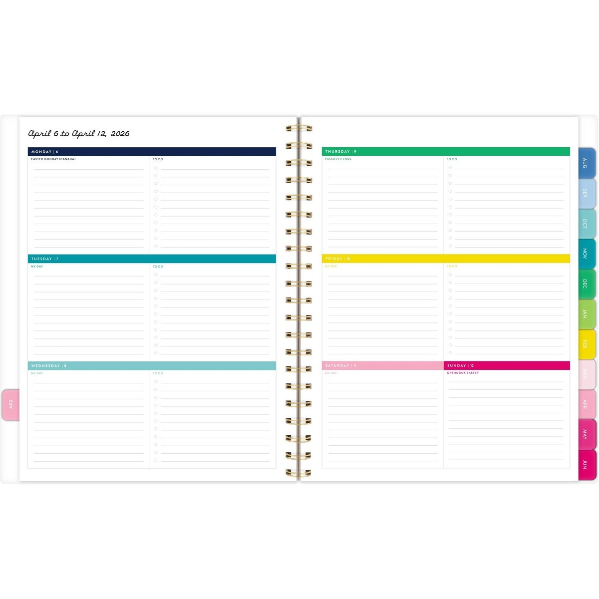 Emily Ley for At-A-Glance 8.375″x11″ 2026-2027 Large Weekly/Monthly Printed