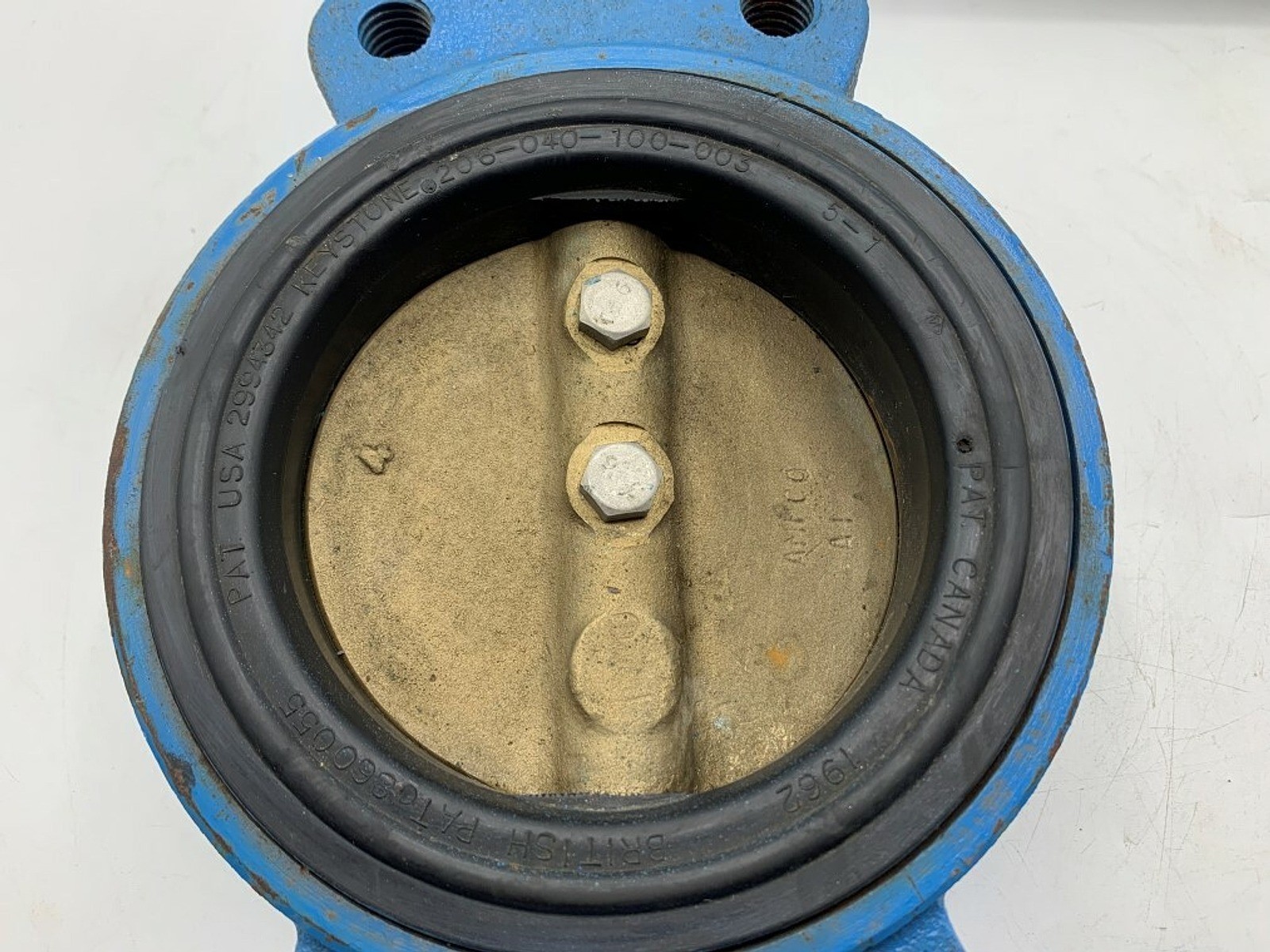 Keystone 4” Butterfly Valve 206-040-100-03