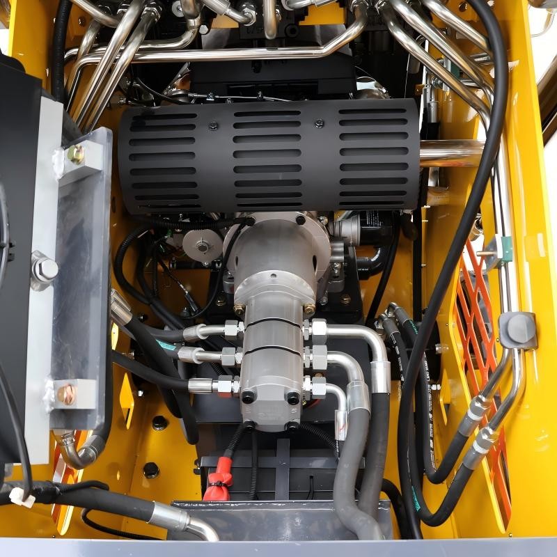 Mini Skid Steer Loader 24HP 4-in-1 Bucket 3-Stage Pump Hydraulic System 2026 New