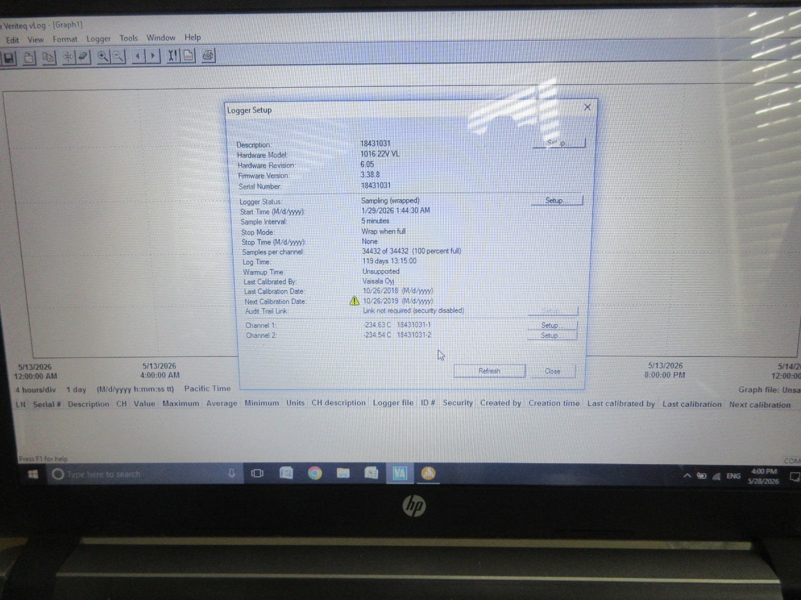 Vaisala SP-1416-44V Temperature Logger x6 Lot CDL-VNET-LP SP x2 parts used rtd
