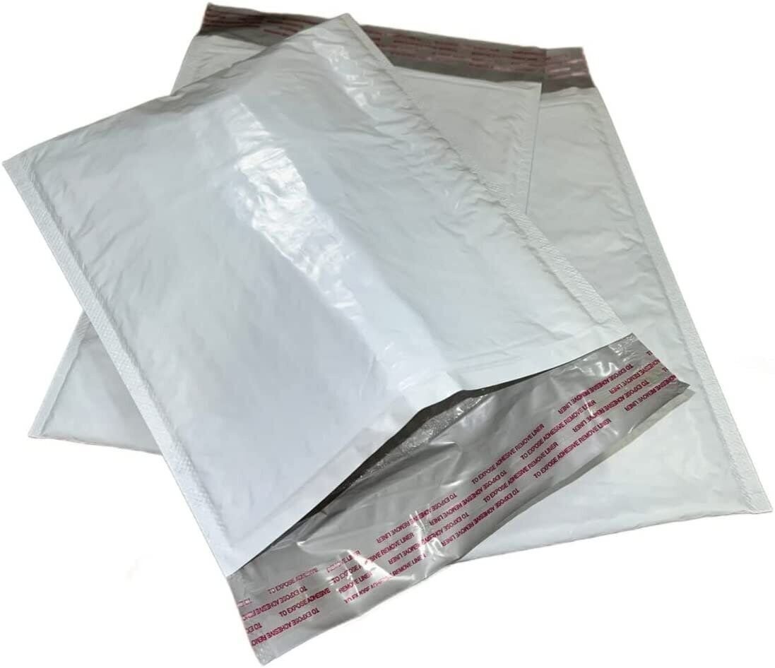 100 #5 10.5×16 Poly Bubble Padded Envelopes Mailers Case 10.5″x16″