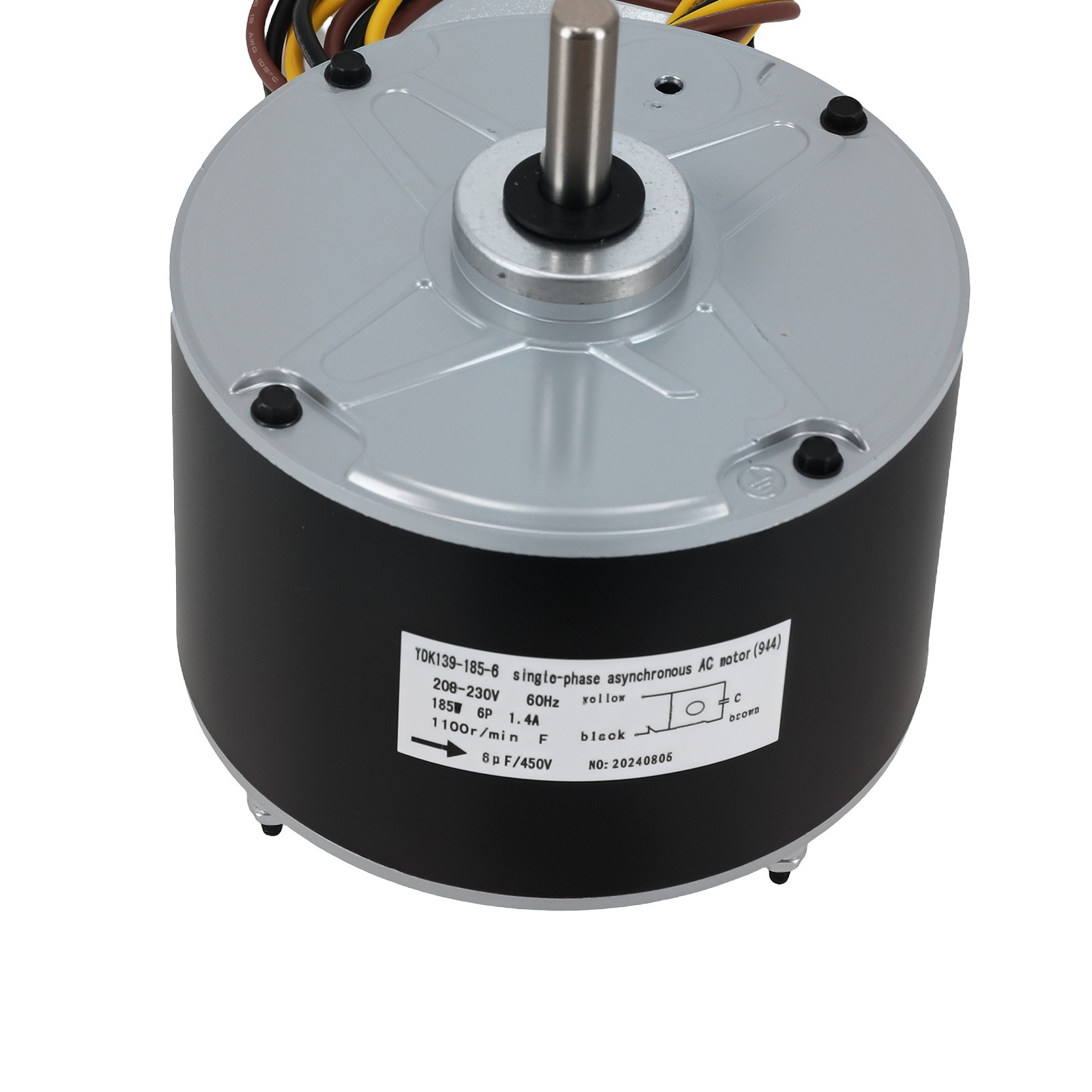 Condenser Fan Motor For Carrier Genteq GE 5KCP39EGS070S 3905 1100 RPM 208-230V