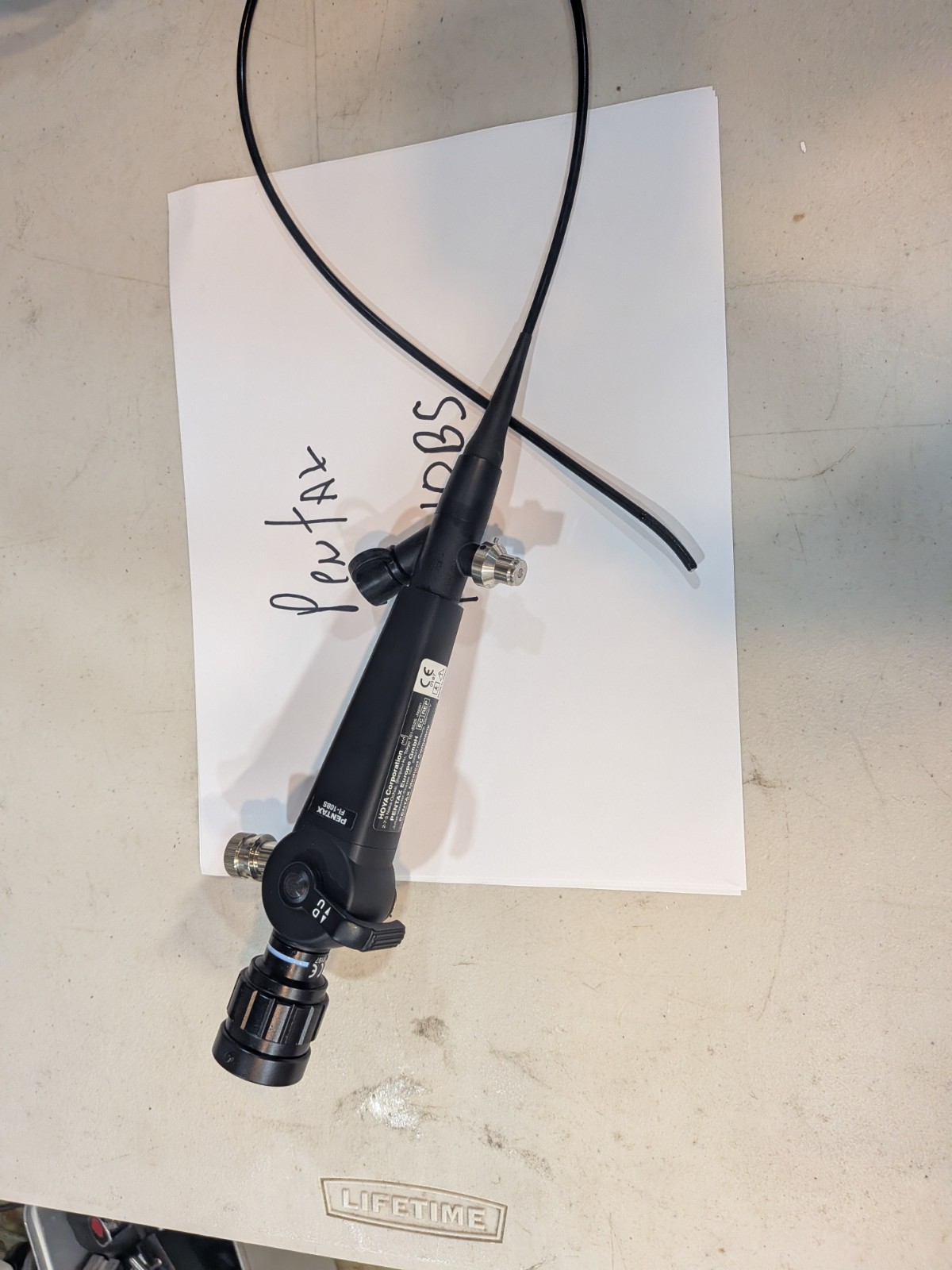 Pentax FI-10P2 Fiber Intubation Scope As Pictured In Nice Condition, Good Image