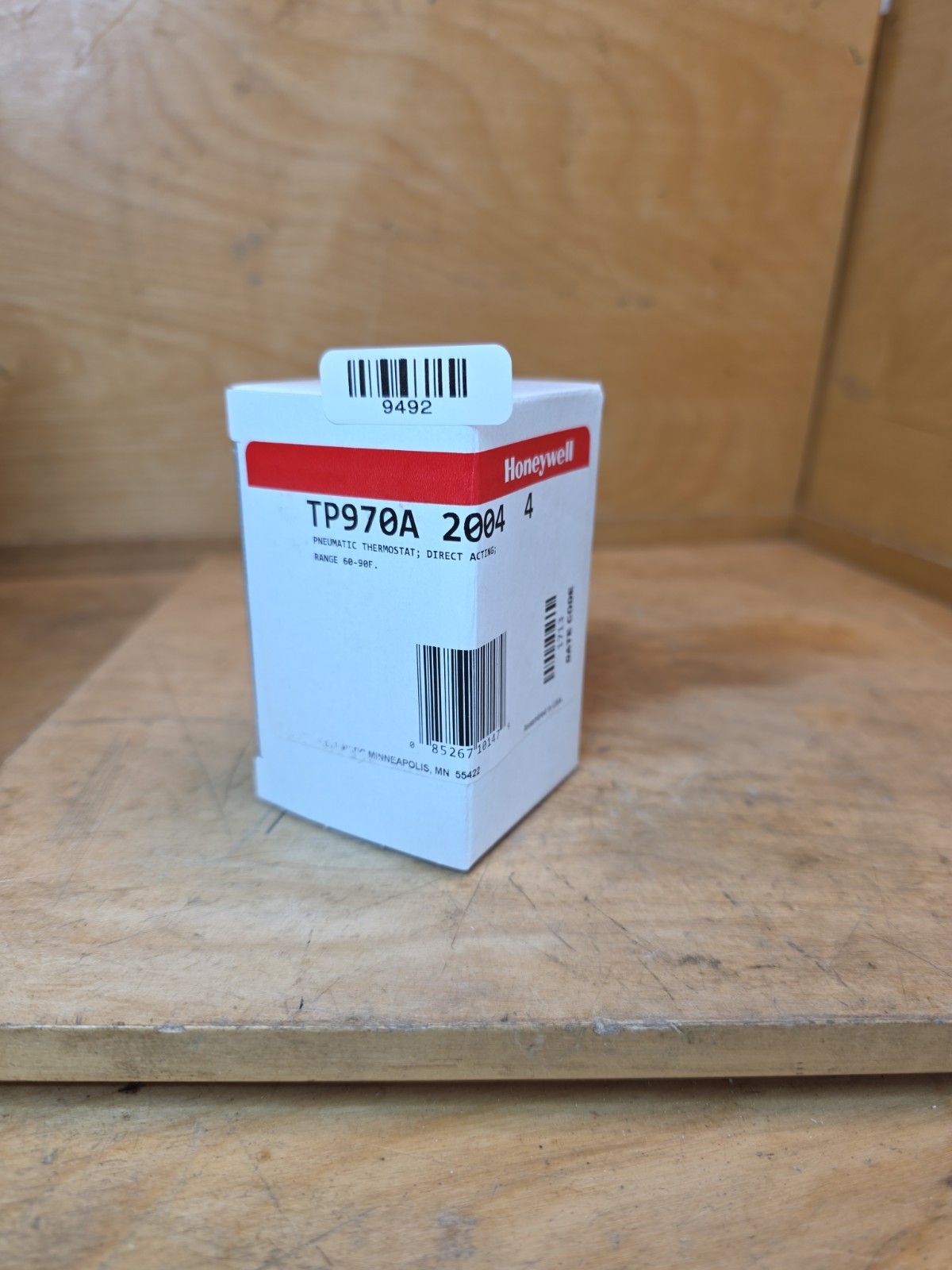 Honeywell TP970A 2004 4 Pneumatic Thermostat Direct Acting Analog – NEW