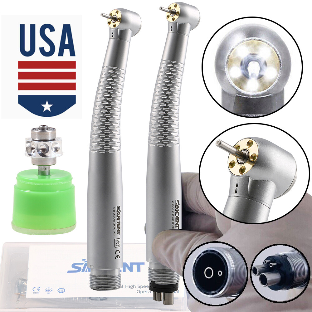 NSK Style Dental Fiber Optic LED E-generator high speed handpiece 4HOLE/2HOLE PD