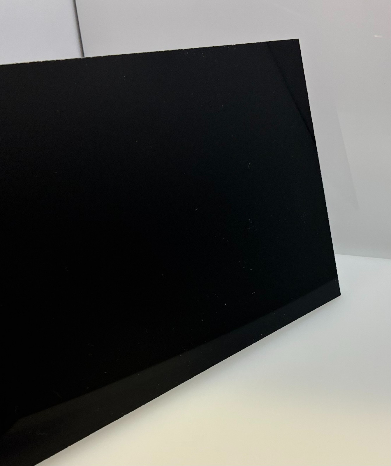BLACK ACRYLIC PLEXIGLASS 3/8″ X 24″ X 48″ PLASTIC SHEET