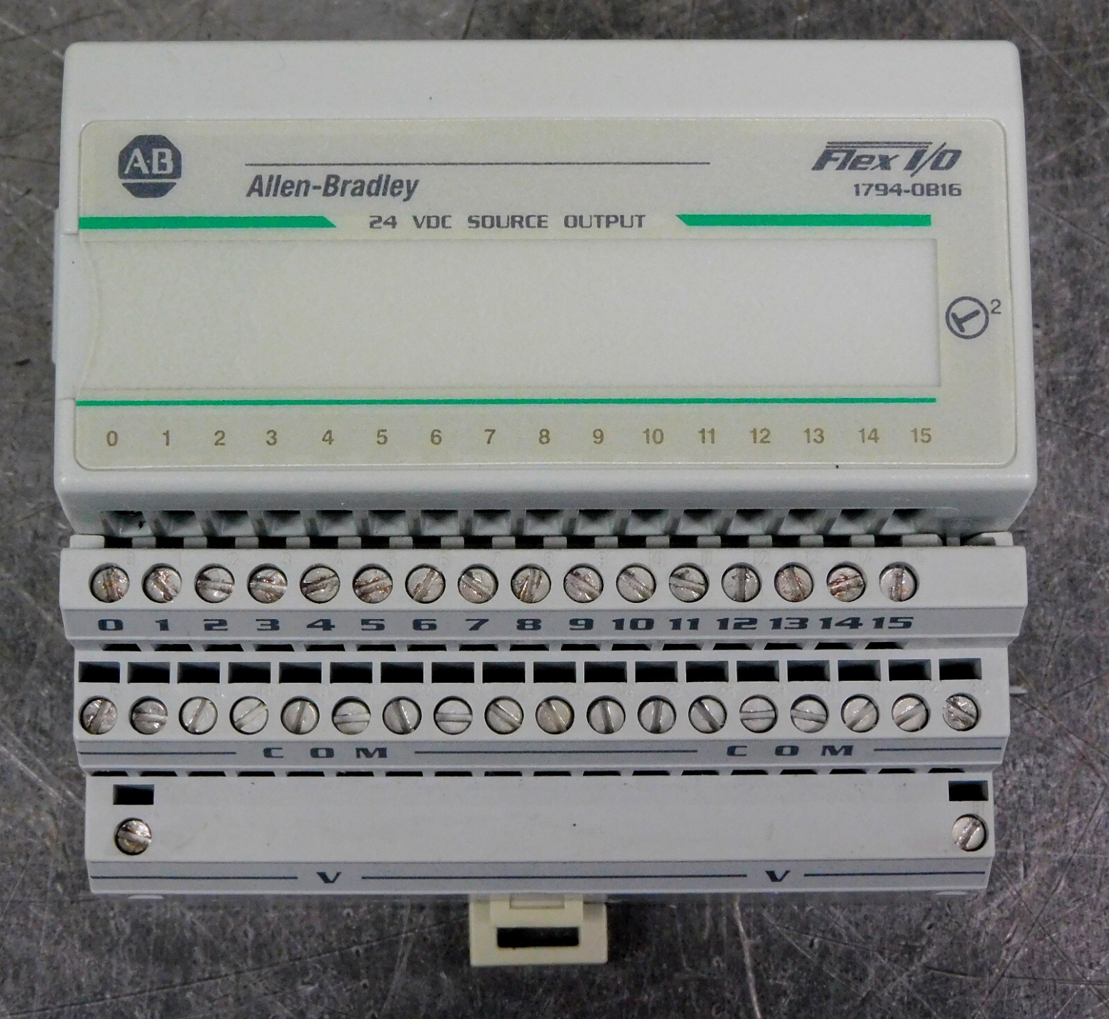 Allen Bradley 1794-OB16 Flex I/O Output Module 16 Outputs 24V DC Lot of Two (2)
