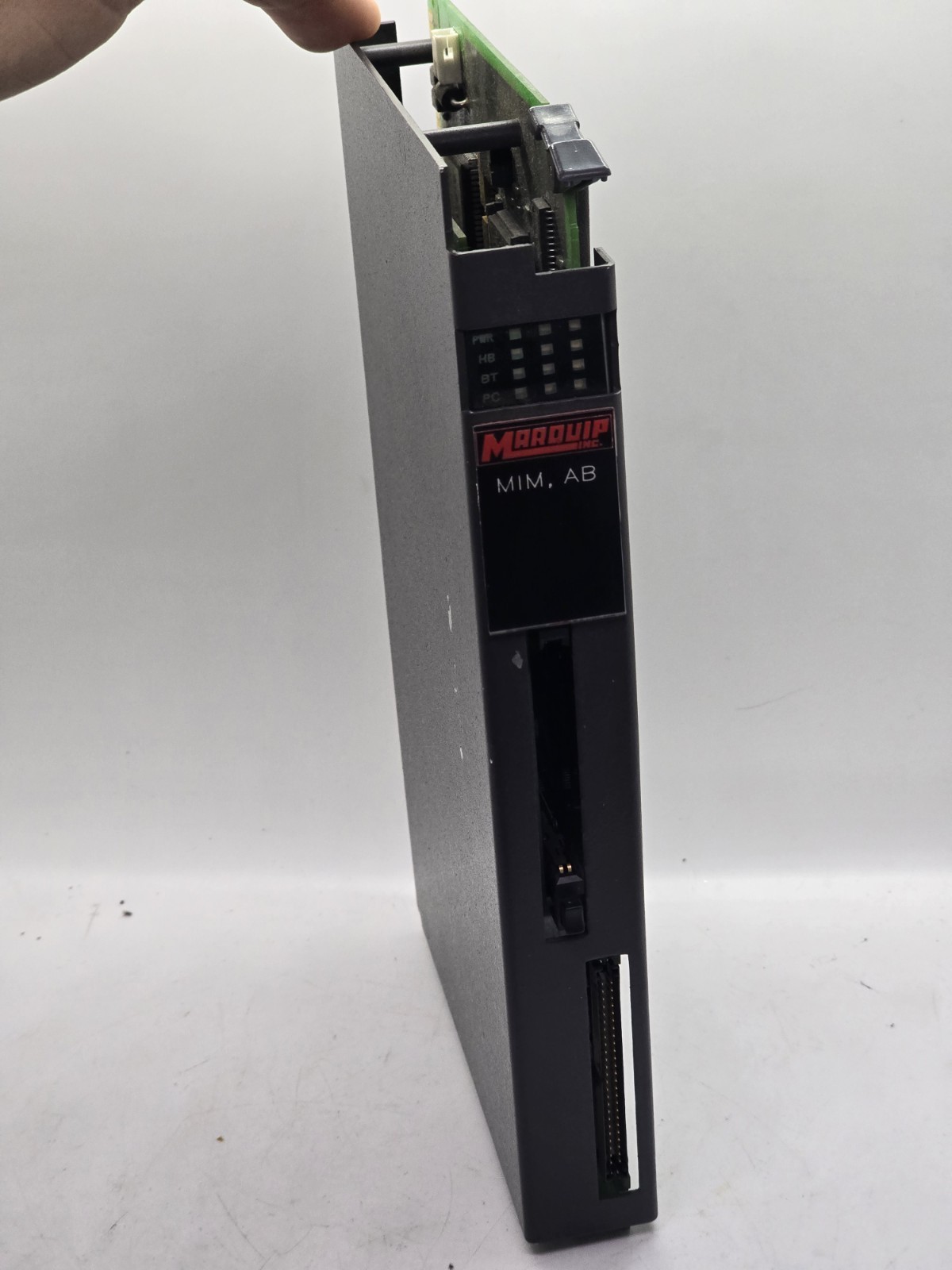 Marquip MIM, AB 91833211 Memory Interface Module PLC Card AB 1771 Rack