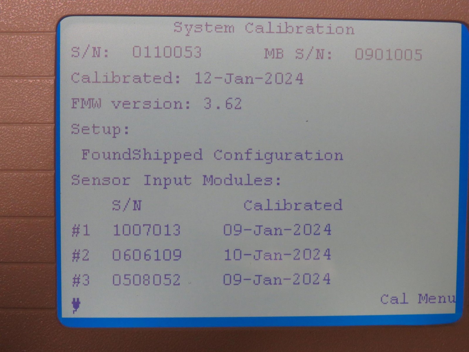 GE KAYE VALIDATOR X2000 U w/ 3 SIM – SENSOR INPUT MODULES 3.62 Firmware 2024 CAL