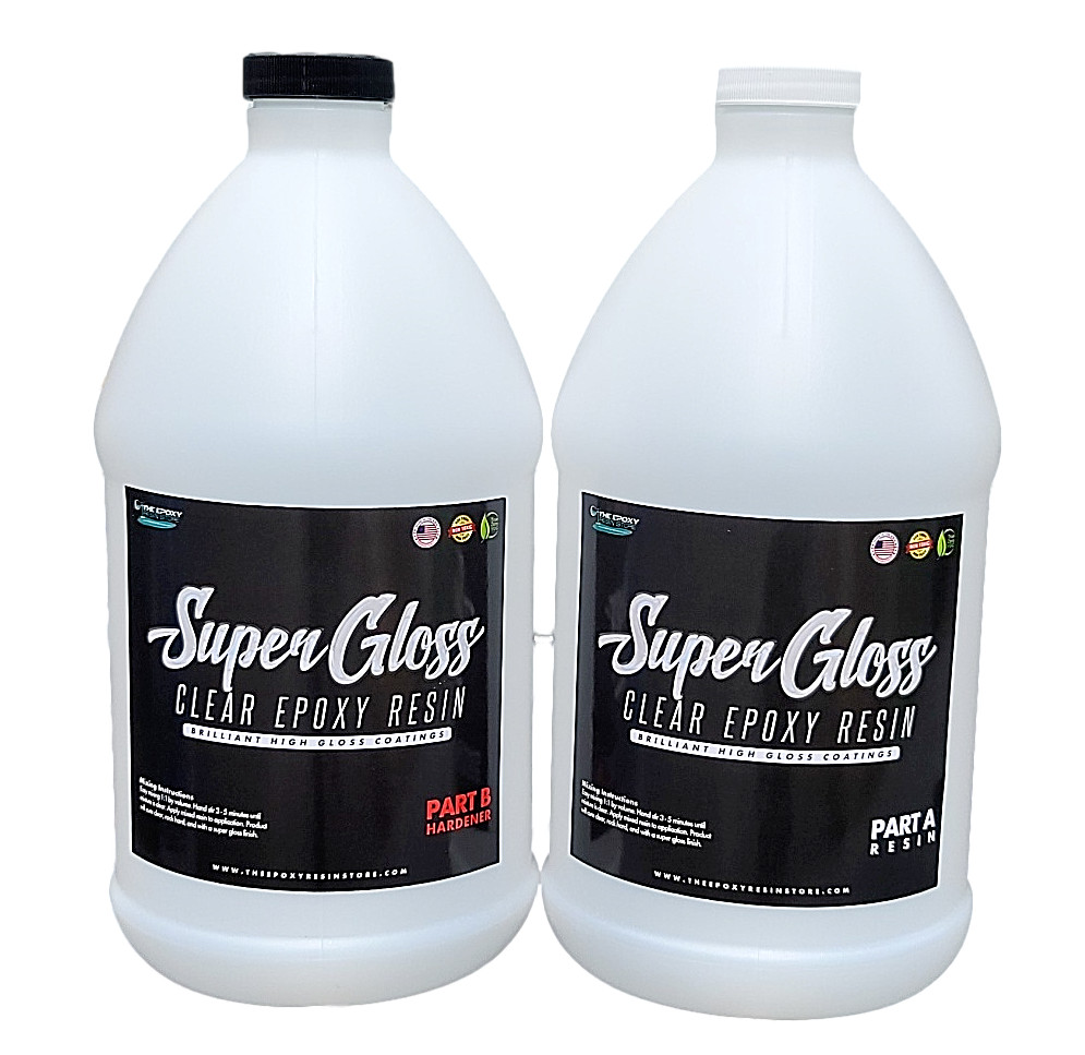 The epoxy resin Store – No yellowing, tabletops, crafts, counters – 1 Gallon Kit