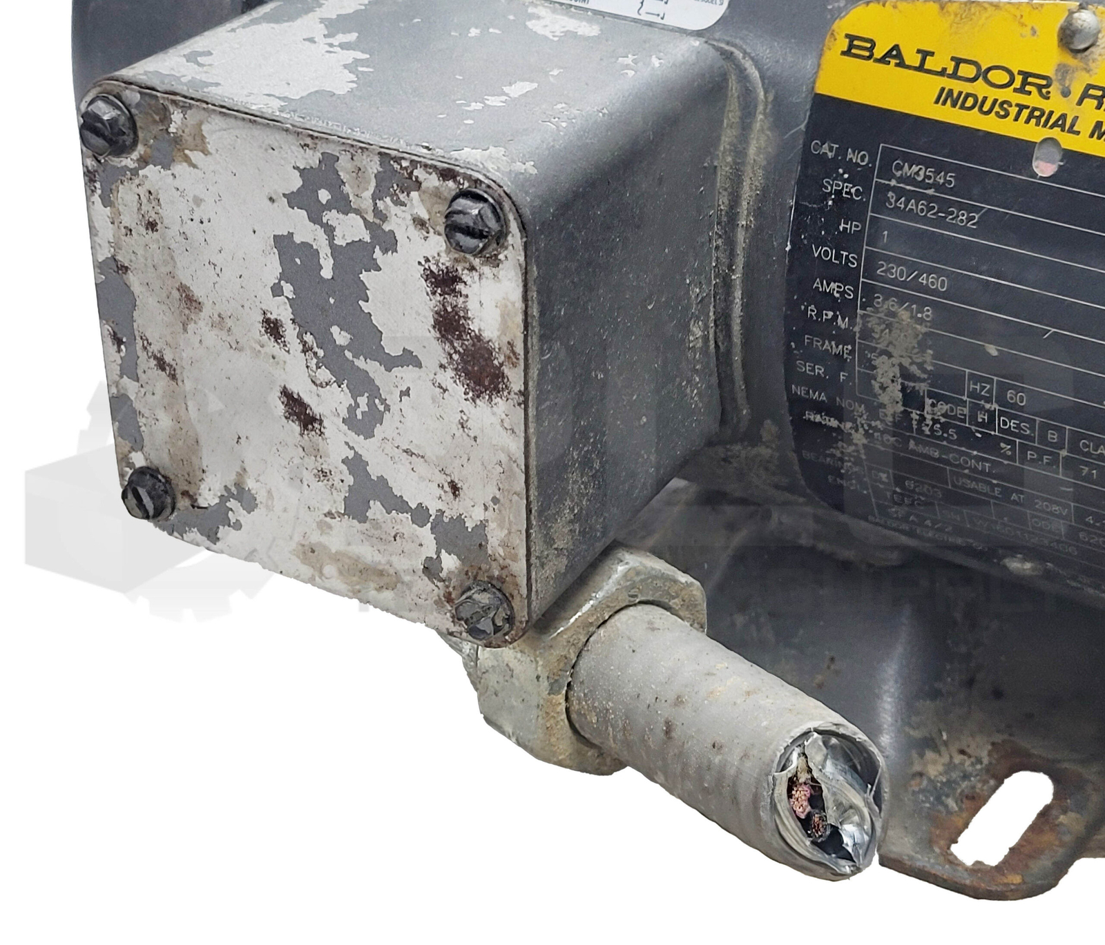 BALDOR CM3545 MOTOR 34A62-282 1HP W/ THOMSEN 41521-DA SANITARY CENTRIFUGAL PUMP