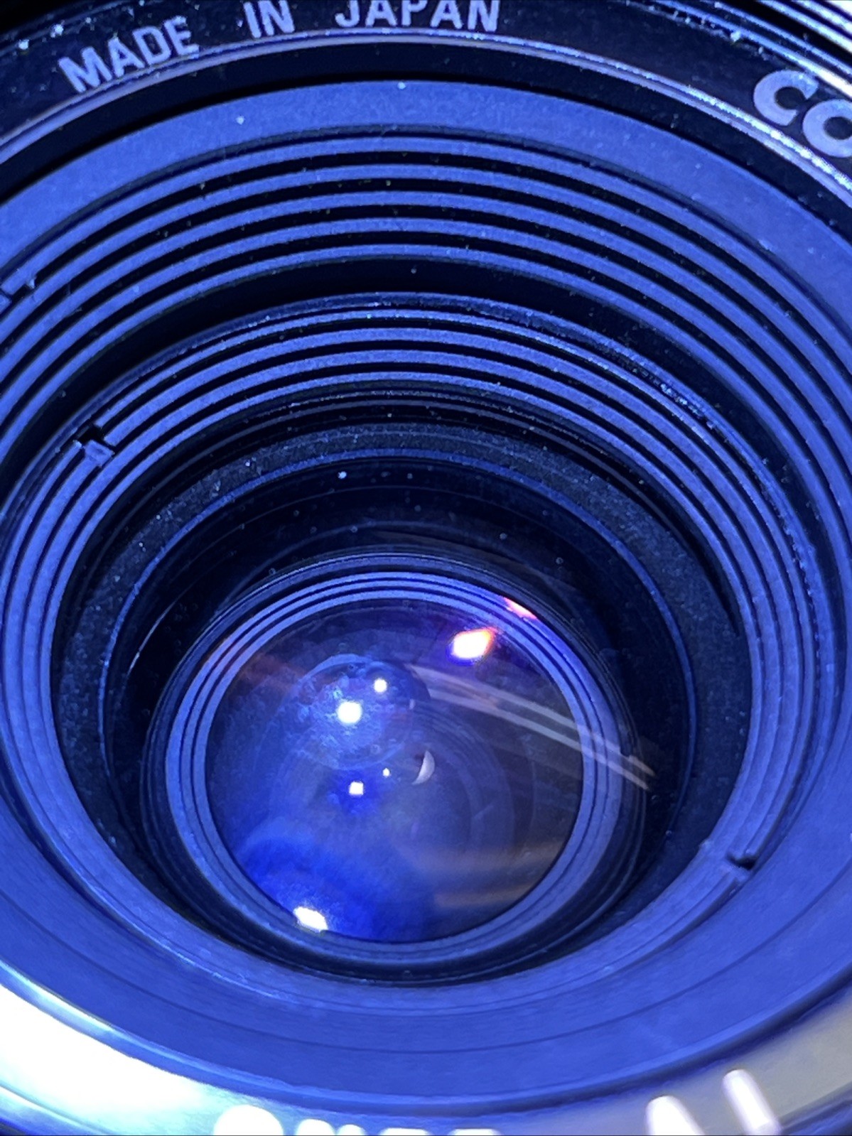 Sony XC-7500 + Cosmicar Pentax 6mm Lens CCD Industrial Camera, Untested