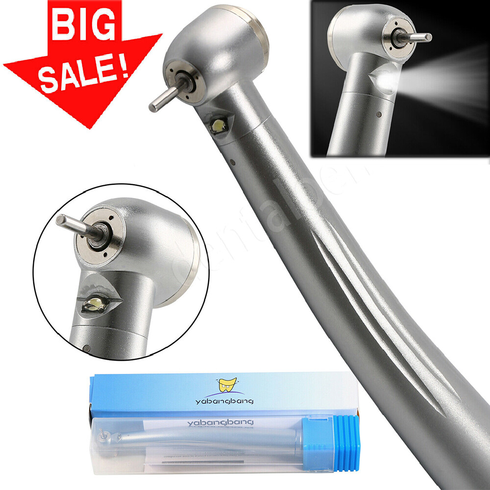 NSK Style Dental (Fiber Optic LED E-generator) High Speed Handpiece 2/4 Holes US