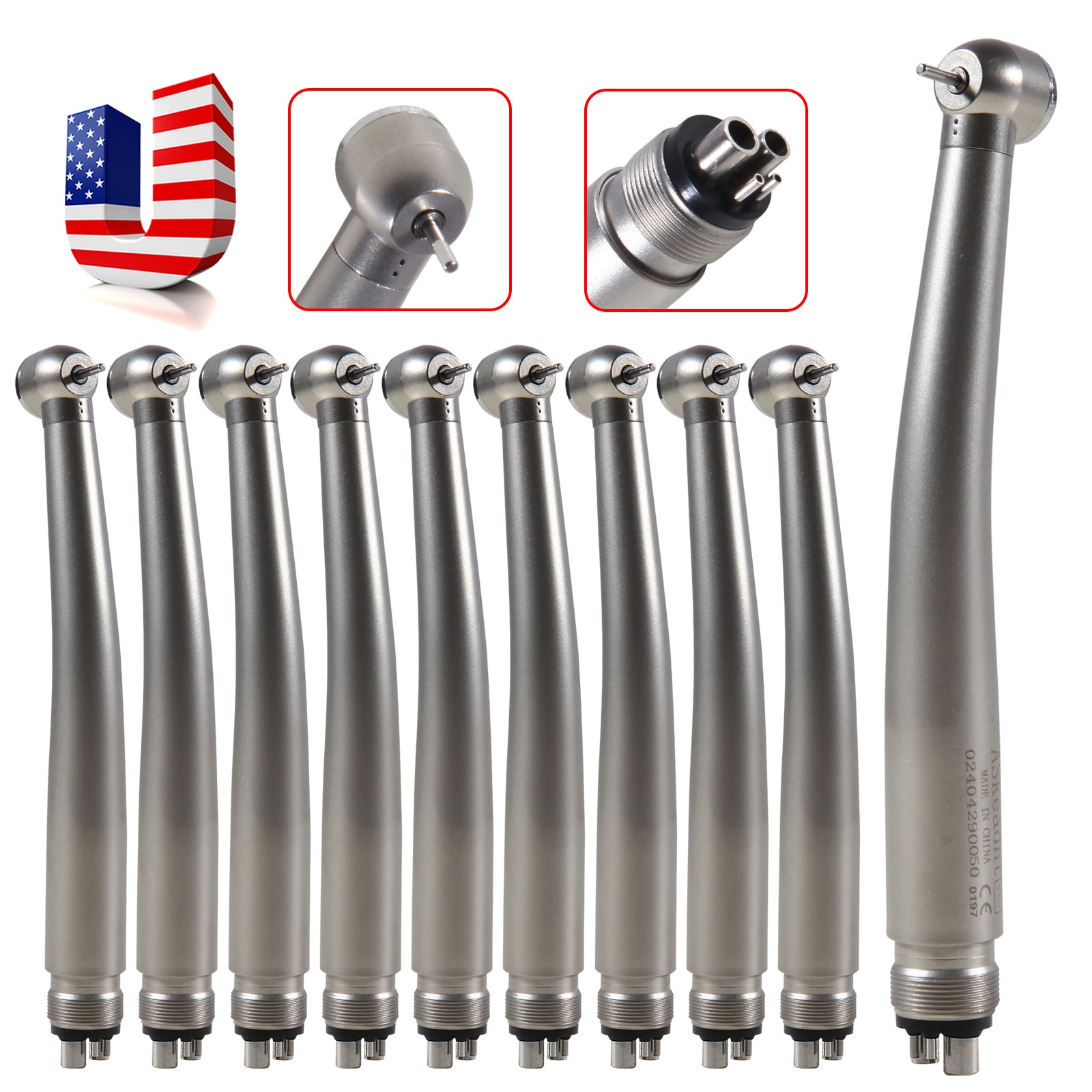 Dental Endodontic ENDO-Z Tungsten Carbide Burs FG Round Bur High Speed 23mm USA