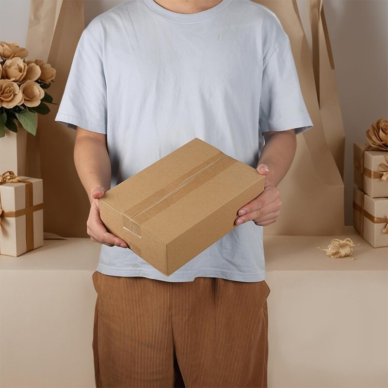 10x8x3 cardboard box, mailing packaging, transport box, corrugated carton