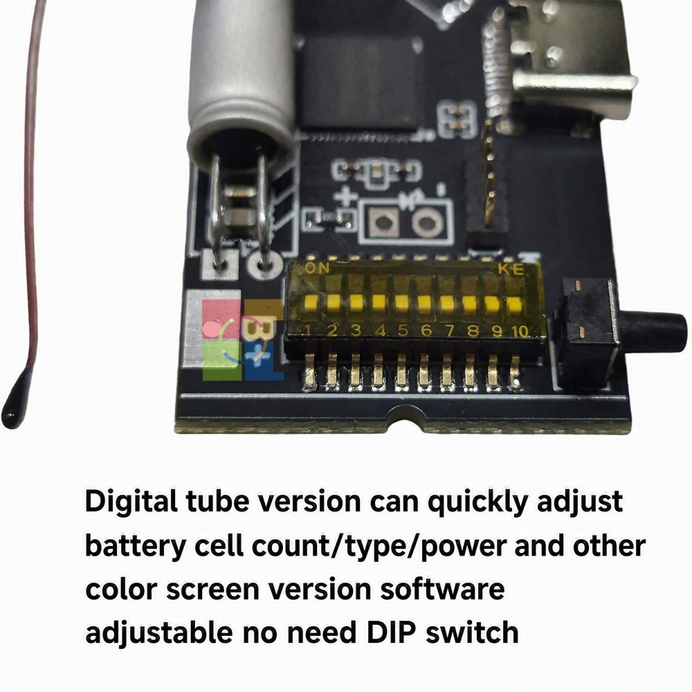 100W Bidirectional Fast Charge Power Bank Module TFT Color Display Motherboard