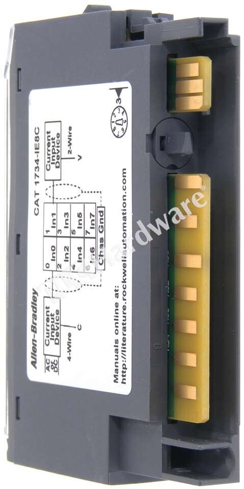 Surplus Open Allen Bradley 1734-IE8C Ser C POINT I/O 8-Ch Current Input Module