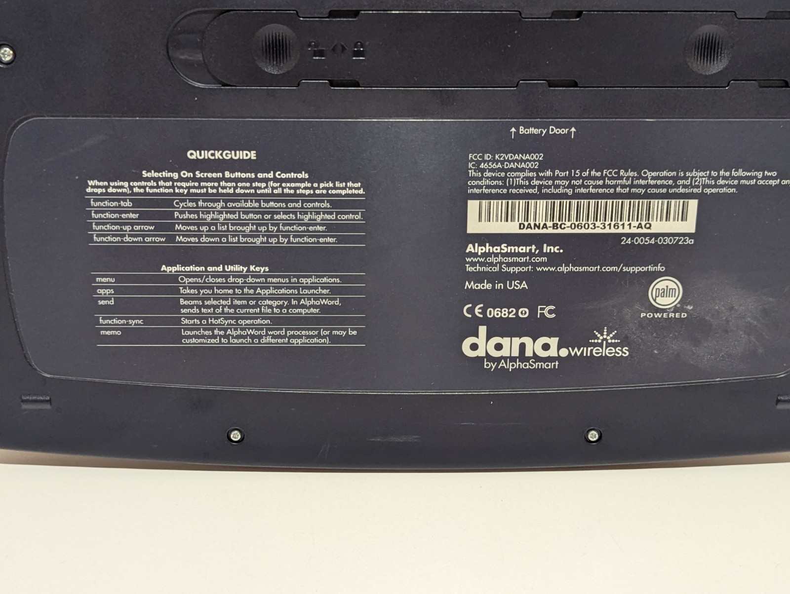 Alphasmart, Dana Laptop Alternative/Palm OS Word Processor Partially Tested
